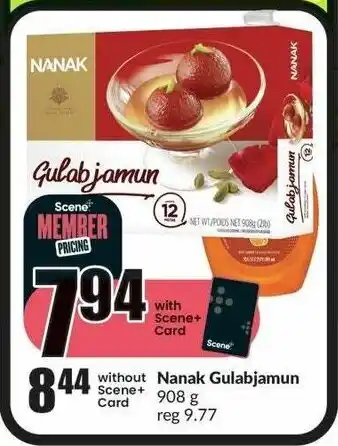 FreshCo Nanak Gulabjamun 908g offer