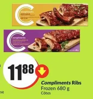 FreshCo Compliments Ribs Frozen 680g offer