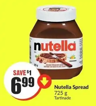 FreshCo Nutella Spread 725g offer