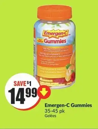 FreshCo Emergen-C Gummies 35-45 pk offer