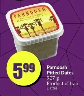 FreshCo Parnoosh Pitted Dates 907g offer