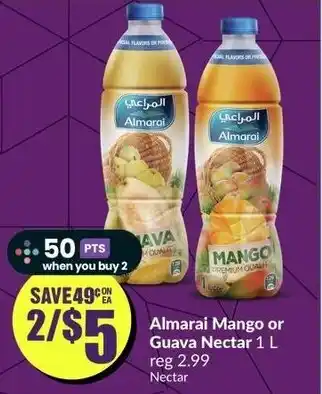 FreshCo Almarai Mango or Guava Nectar 1L offer