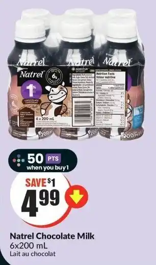FreshCo Natrel Chocolate Milk 6x200mL offer