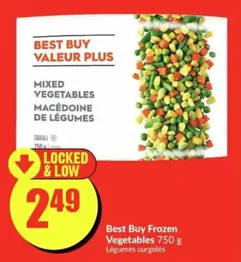 FreshCo Best Buy Frozen Vegetables 750g offer
