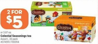 Giant Tiger Celestial seasonings tea offer