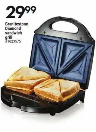 Giant Tiger Granitestone diamond sandwich grill offer