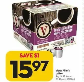 Giant Tiger Victor allen's coffee offer