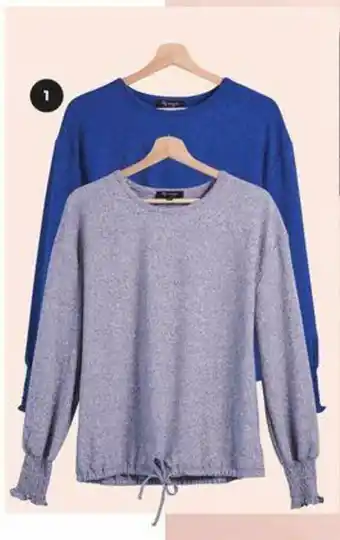 Giant Tiger Tie hem top offer