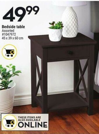 Giant Tiger Bedside table offer