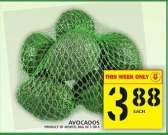 Food Basics Avocados offer
