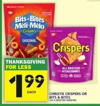Food Basics Christie Crispers Or Bits & Bites offer