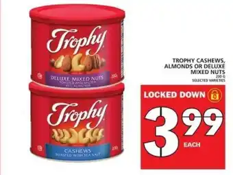 Food Basics Trophy Cashews, Almonds Or Deluxe offer