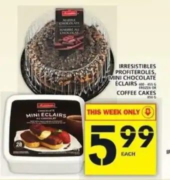 Food Basics Irresistibles Profiteroles, Mini Chocolate offer