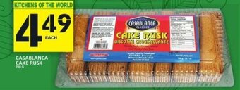 Food Basics Casablanca Cake Rusk offer