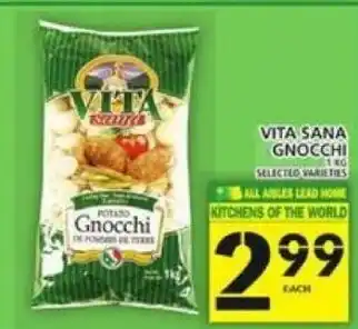 Food Basics Vita Sana Gnocchi offer