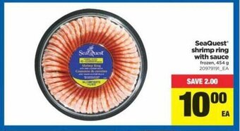 Real Canadian Superstore SeaQuest Shrimp Ring With Sauce offer
