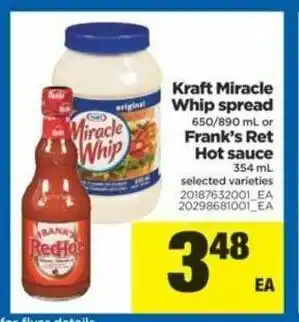 Real Canadian Superstore Kraft Miracle Whip Spread offer