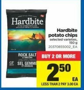 Real Canadian Superstore Hardbite Potato Chips offer