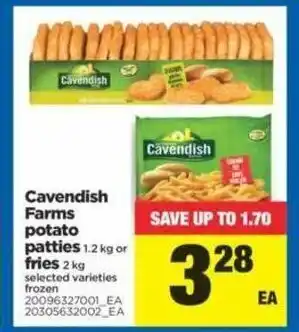 Real Canadian Superstore Cavendish Farms Potato Patties Fries offer