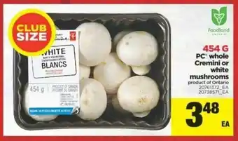 Real Canadian Superstore Whole Cremini or White offer