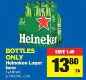 Real Canadian Superstore Heineken Lager Beef offer