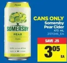 Real Canadian Superstore somersby Pear Cider offer