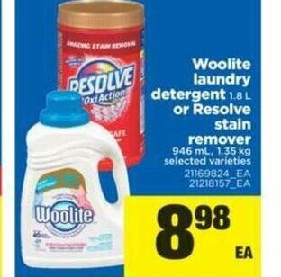 Real Canadian Superstore Woolite Laundry Detergent offer