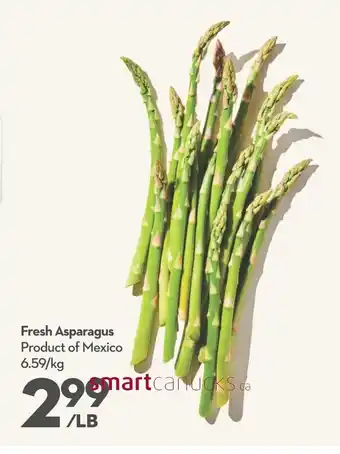 Longo's Fresh Asparagus offer