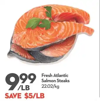Longo's Fresh Atlantic Salmon Steaks offer