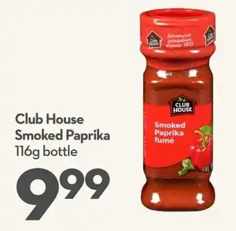 Longo's Club House Smoked Paprika 116g bottle offer