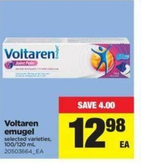 Real Canadian Superstore Voltaren Emugel offer