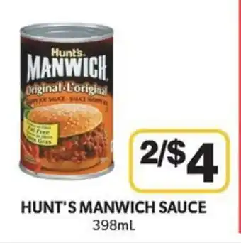 Colemans HUNT'S MANWICH SAUCE 398mL offer