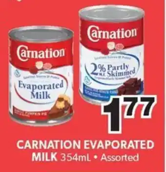 Colemans CARNATION EVAPORATED MILK 354mL Assorted offer