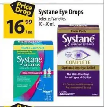 Co-op Systane Eye Drops Selected Varieties 10-30ml offer