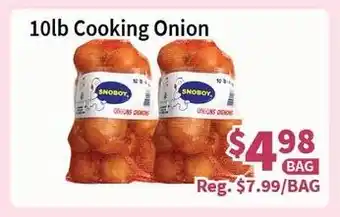 Blue Sky Supermarket 10lb Cooking Onion offer