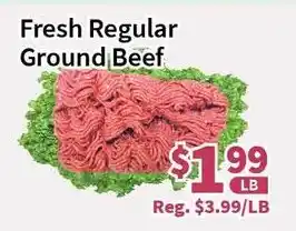Blue Sky Supermarket Fresh Regular Ground Beef offer
