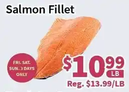 Blue Sky Supermarket Salmon Fillet offer