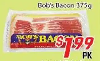 Fresh Value Bob's Bacon 375g offer