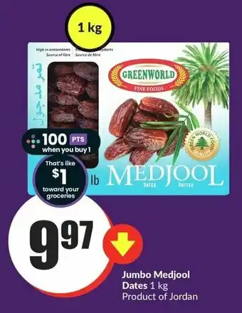 FreshCo Jumbo Medjool Dates 1kg offer