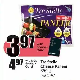 FreshCo Tre Stelle Cheese Paneer 350g offer