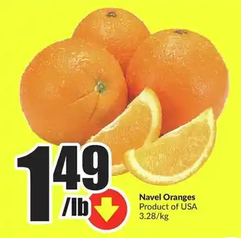 FreshCo Navel Oranges offer