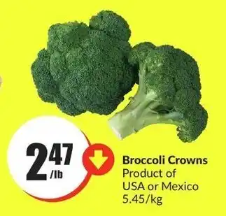 FreshCo Broccoli Crowns offer