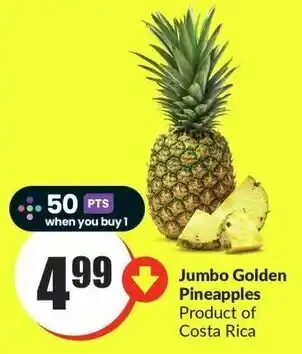 FreshCo Jumbo Golden Pineapples offer