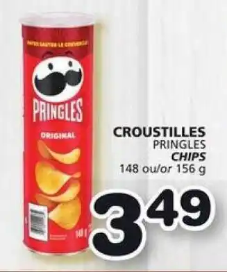 IGA PRINGLES CHIPS offer