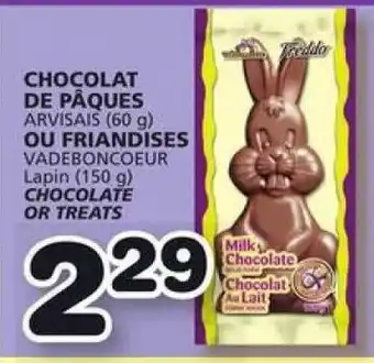 IGA CHOCOLATE OR TREATS offer