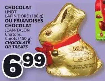 IGA LINDT CHOCOLATE OR TREATS offer