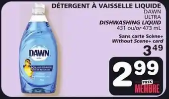 IGA DAWN ULTRA DISHWASHING LIQUID offer