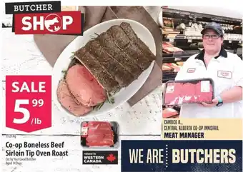 Co-op Co-op Boneless Beef Sirloin Tip Oven Roast offer