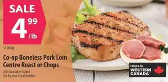Co-op Co-op Boneless Pork Loin Centre Roast or Chops offer