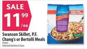 Co-op Swanson Skillet, P.F. Chang's or Bertolli Meals offer